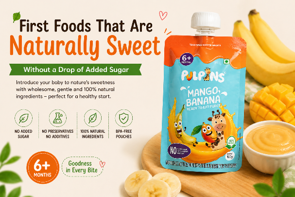 First Foods That Are Naturally Sweet — Without a Drop of Added Sugar