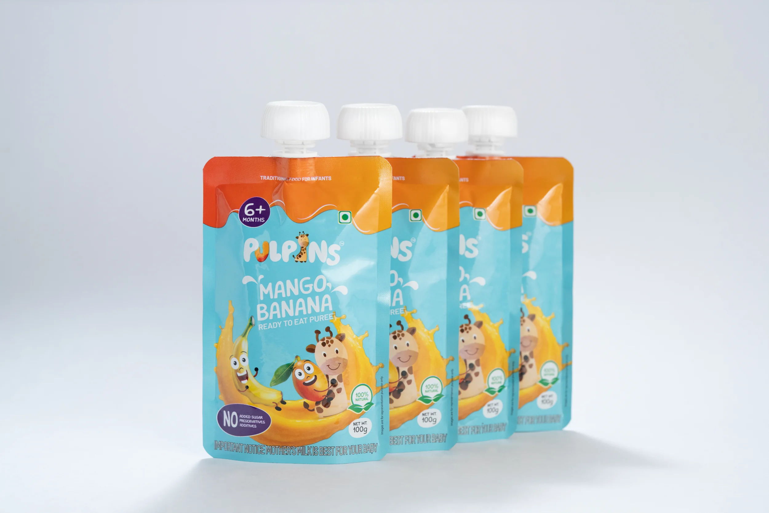 Mango, Banana - Ready to Eat Puree