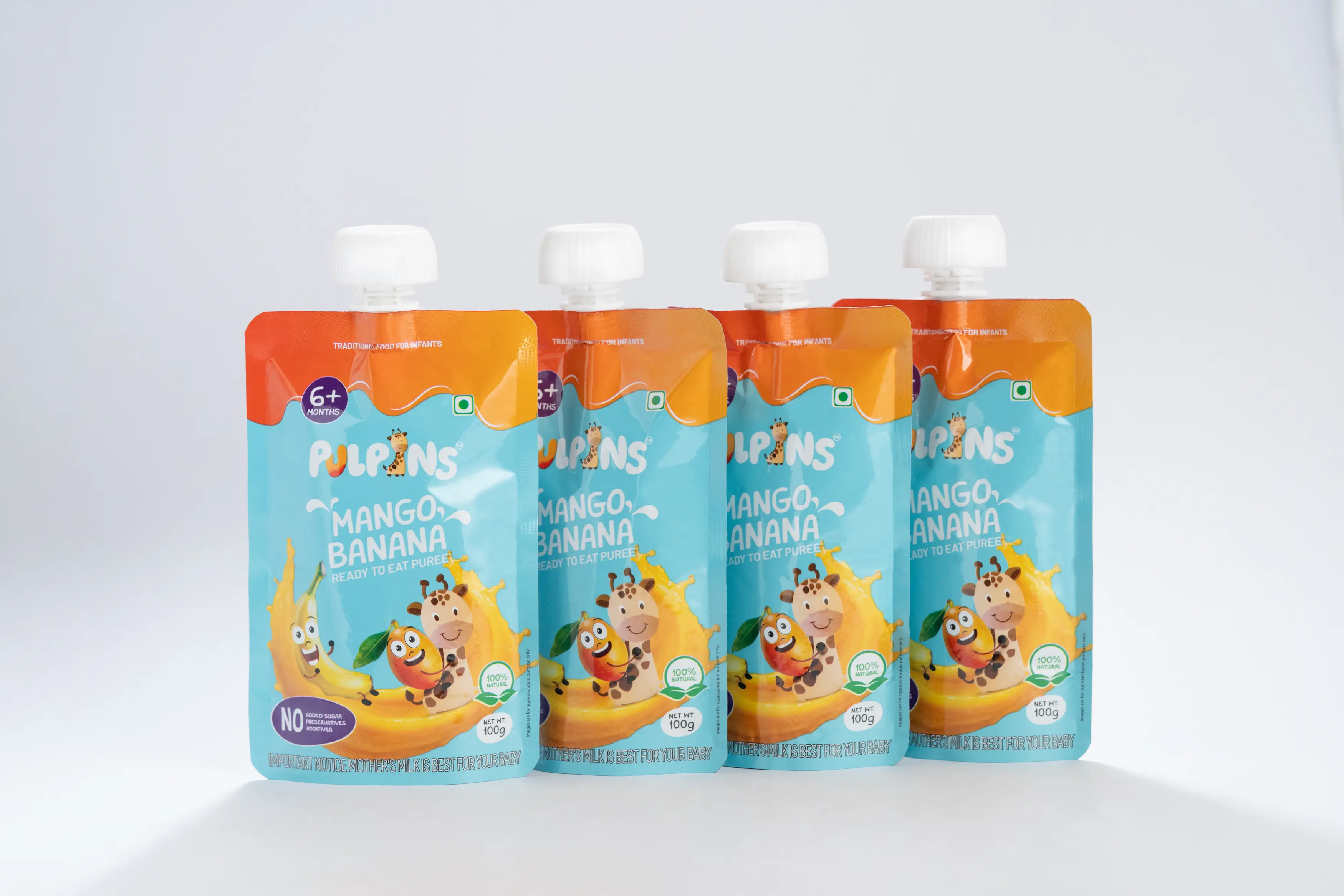 Mango, Banana - Ready to Eat Puree