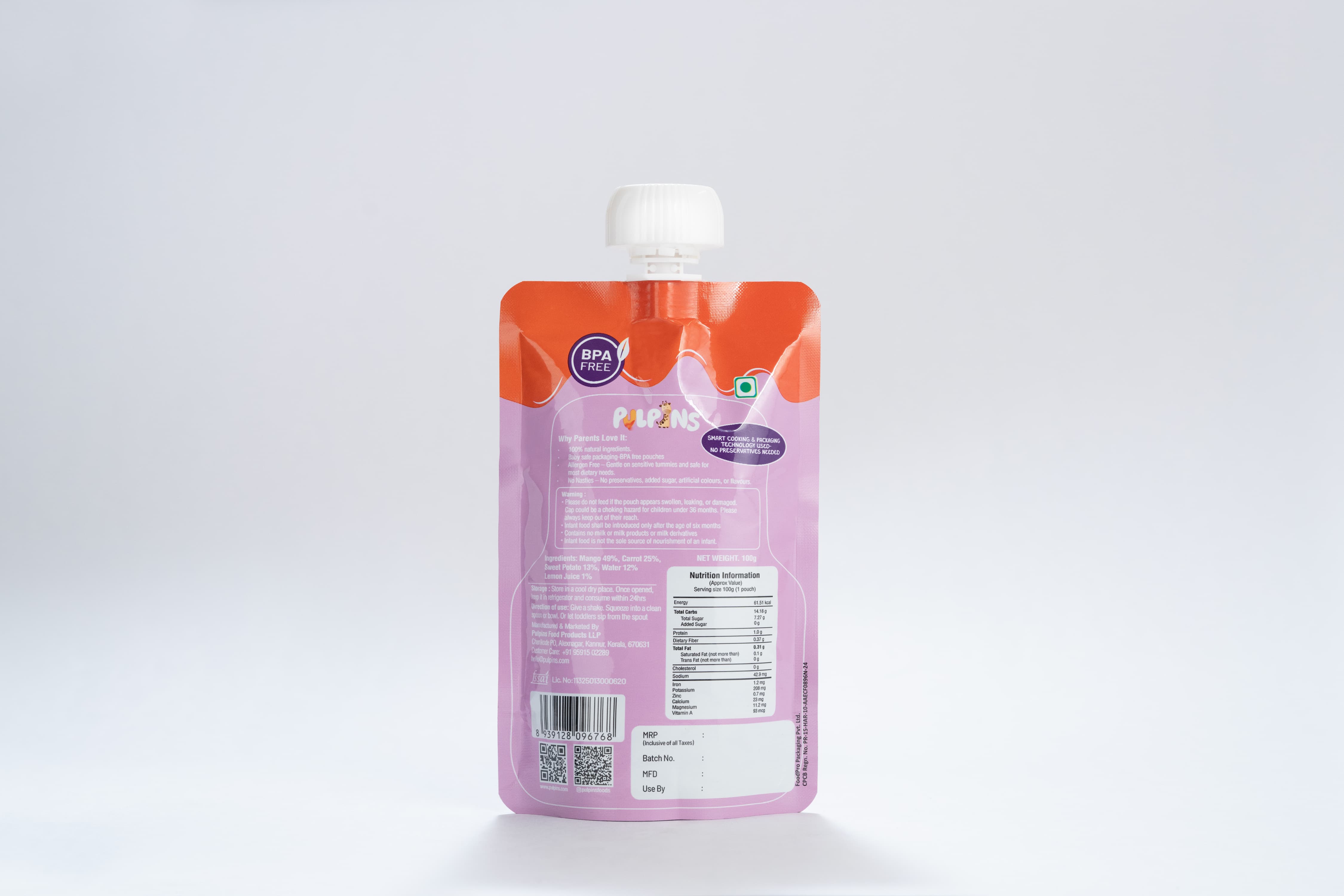 Pulpins Purees Trial Combo Pack