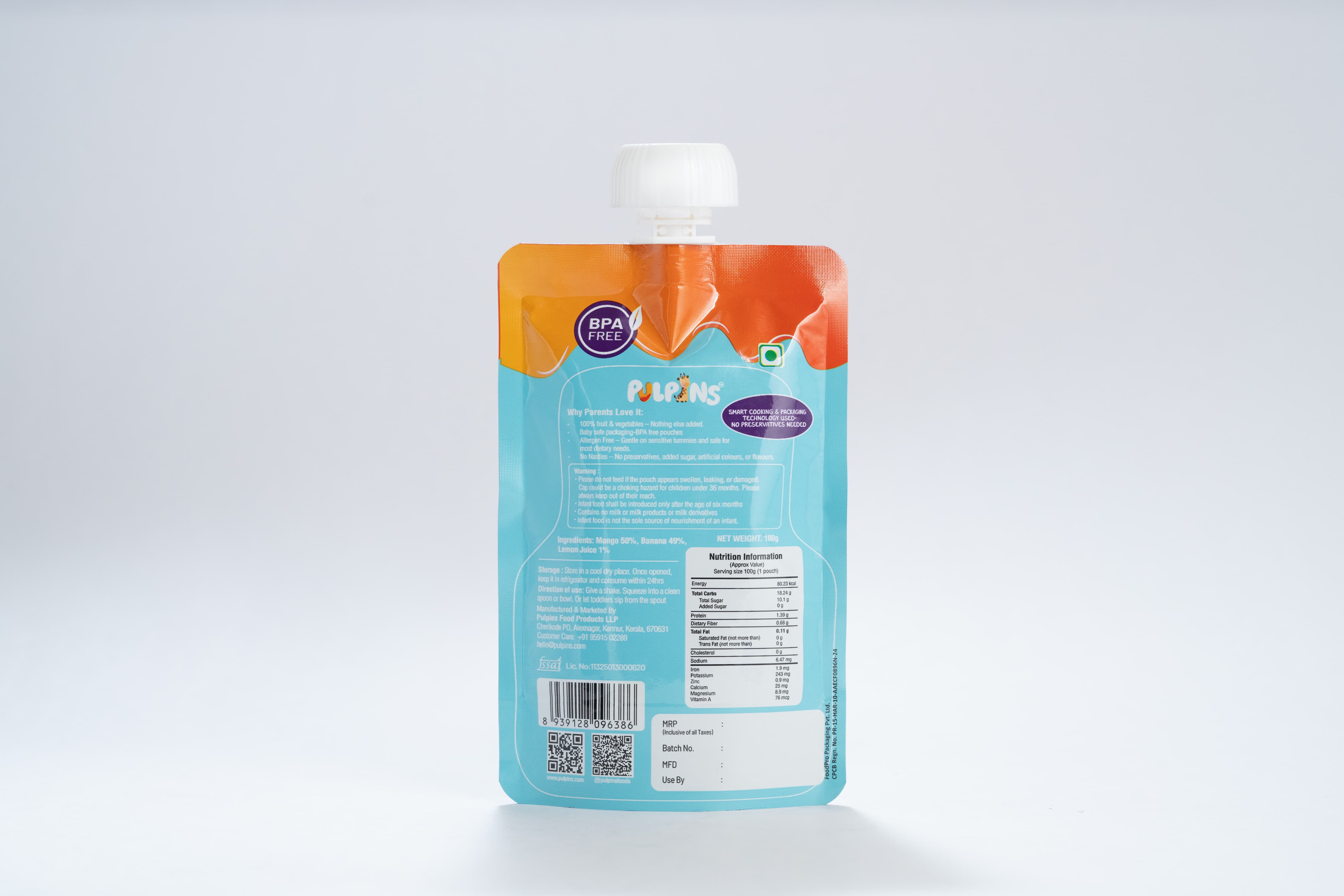 Pulpins Purees Trial Combo Pack