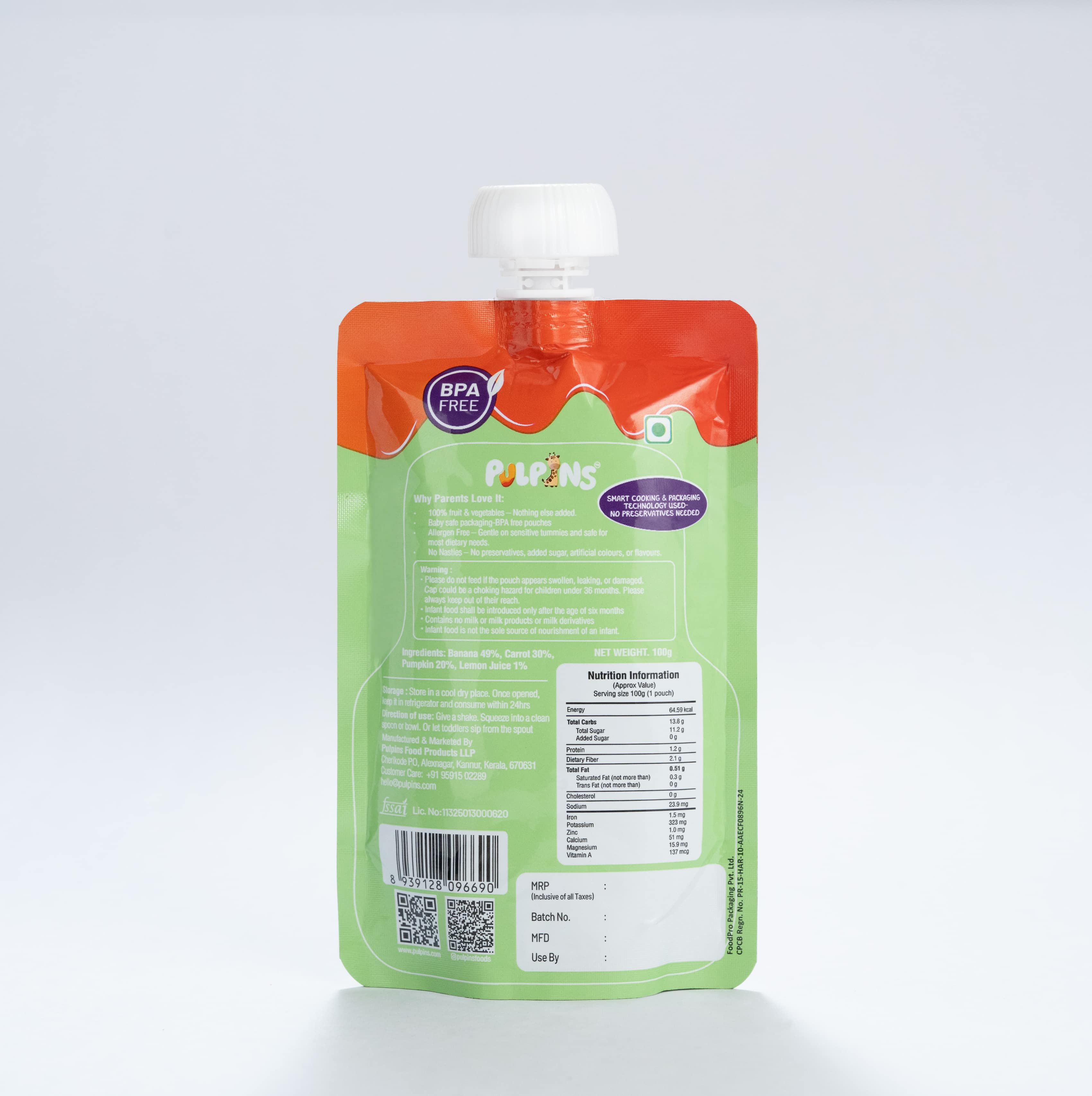 Pulpins Purees Trial Combo Pack