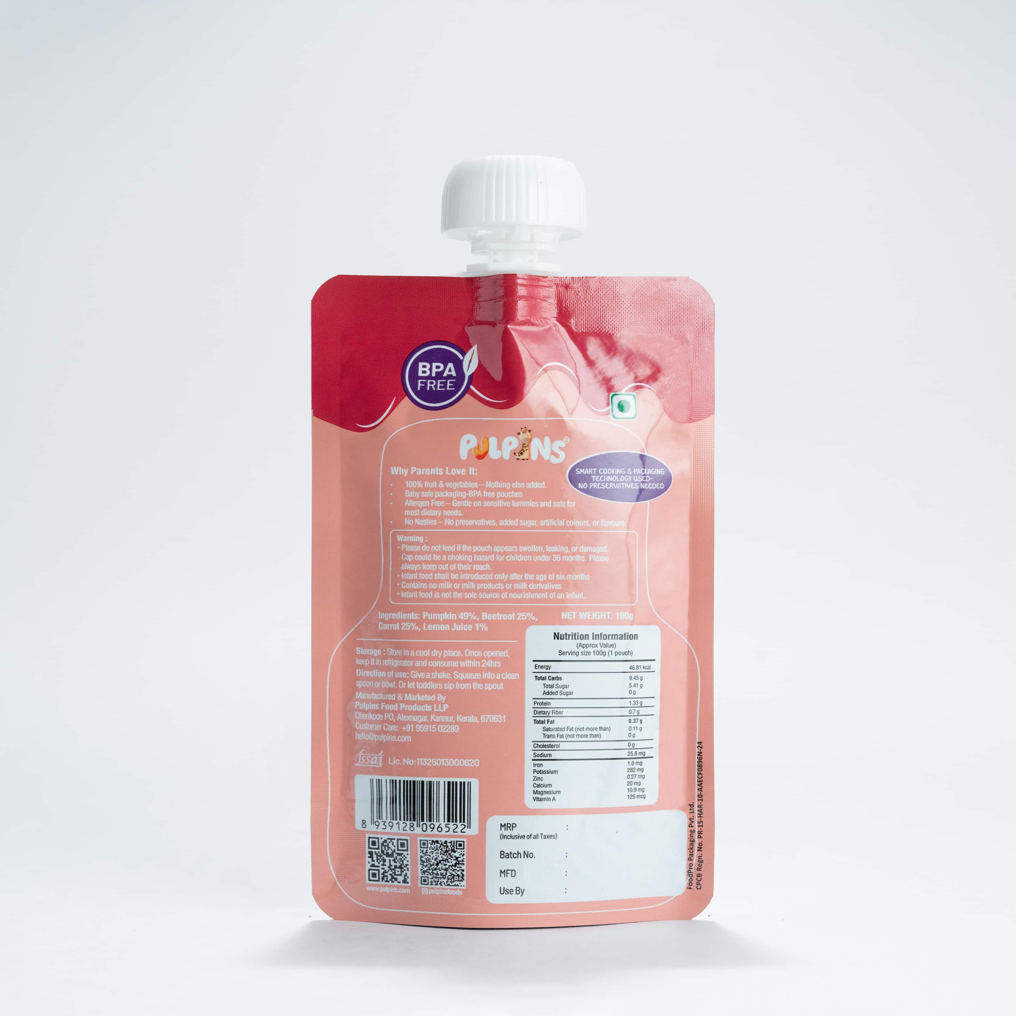 Pulpins Purees Trial Combo Pack