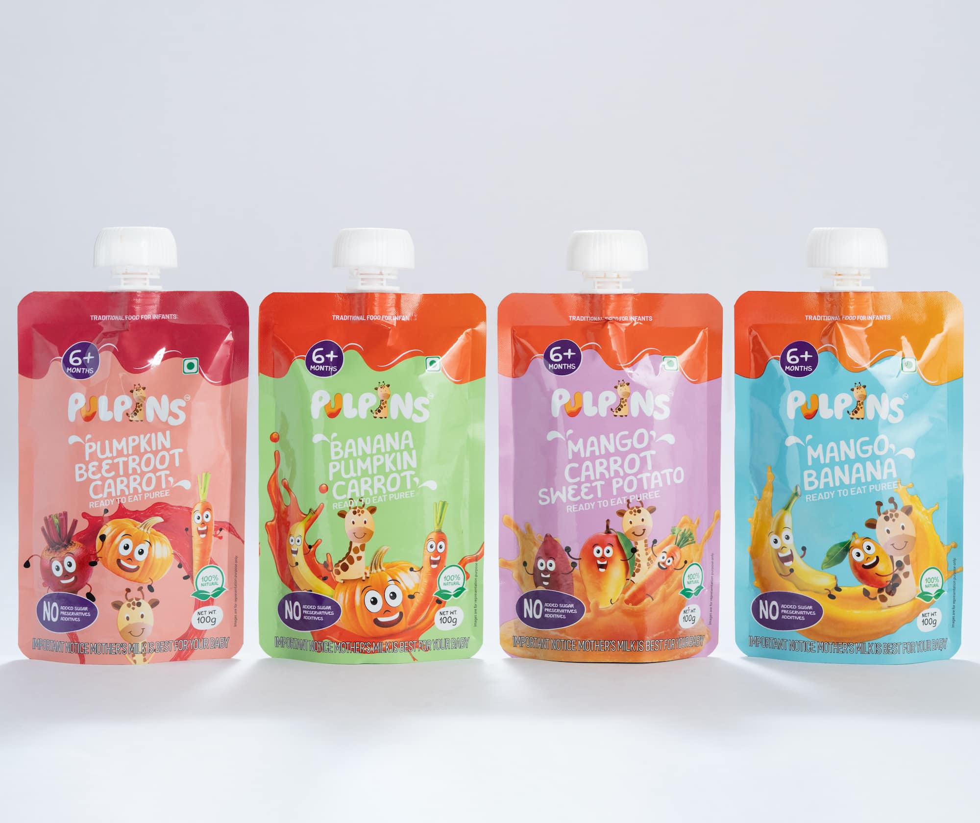 Pulpins Purees Trial Combo Pack