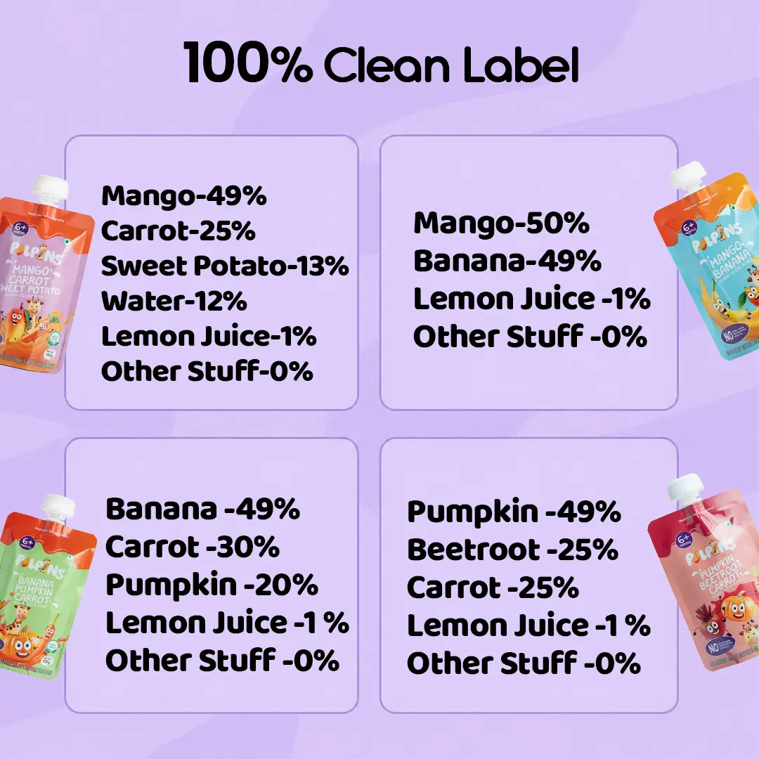 Pulpins Purees Trial Combo Pack